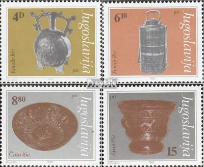 Produktbild von Briefmarken Jugoslawien 1983 Mi 1969-1972 (kompl.Ausg.) postfrisch Gebrauchsgegenstände