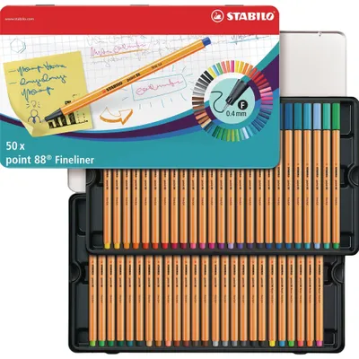 Immagine prodotto di STABILO Point 88 penna tecnica Multicolore 50 pz