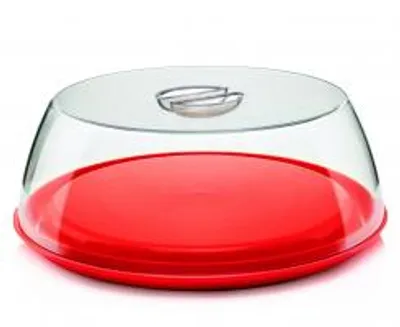 Immagine prodotto di GUZZINI Portatorte Formecasa Con Base Colore Rosso Cm 33