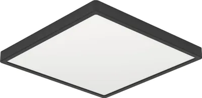 Produktbild von EGLO LED Deckenleuchte Fueva 6, eckige Badezimmer Deckenlampe, Badlampe Decke, Deckenbeleuchtung warmweiß-kaltweiß, IP44, 15 x 15 cm