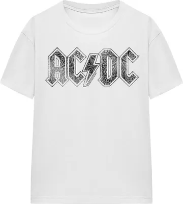 Obrázok produktu pre AC/DC - Tričko pre mužov/dámy uni TV15440 (XXL) (Biela)