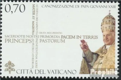 Produktbild von Briefmarken Vatikanstadt 2014 Mi 1799 (kompl.Ausg.) postfrisch Johannes