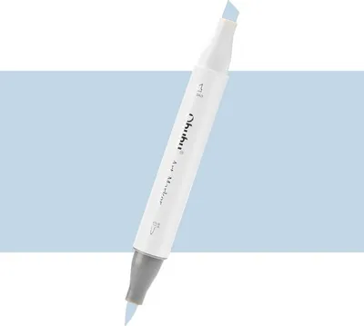 Immagine prodotto di OHUHU pennello e scalpello bifacciale, BG03 blu grigio 3