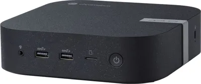 Image de ASUS Chromebox 5 S7009UN - Mini-PC - 1 x Core i7 1260P / 2.1 GHz - RAM 16 Go - SSD 256 Go - NVMe - Carte graphique Intel Iris Xe - 1GbE, 2.5GbE, Wi-Fi 6E, Bluetooth 5.3 - WLAN : 802.11a/b/g/n/ac/ax (Wi-Fi 6E)