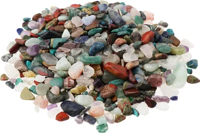 Produktbild von NKlaus 300g Trommelsteine Mix 5 - 15 mm Heilsteine Edelsteine Schmucksteine Dekoration 14687