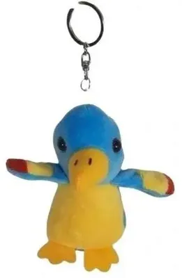 Obrázok produktu pre Modrý papagáj na kľúče 8cm