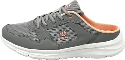 Produktbild von Nowaland Damen Herren Pantoletten Sandalette Slipper Sabots Sneaker ,Hellgrau/Pink ,38