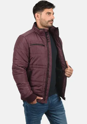 Produktbild von BLEND BHBoris Herren Winterjacke Steppjacke Jacke gefüttert mit abnehmbarer Kapuze Reißverschlusstaschen Regular fit