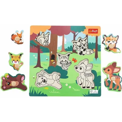 Image de TREFL Puzzle en bois Forêt