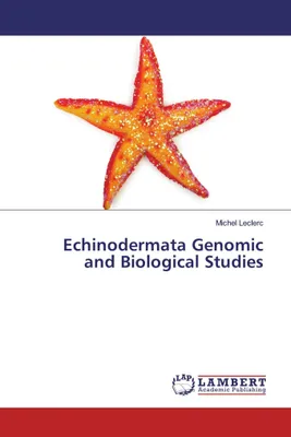 Produktbild von Echinodermata Genomic and Biological Studies