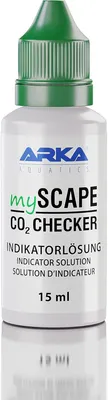 Imagen del producto de Solución indicadora de CO2, 15 ml, líquido de prueba para la medición permanente de CO2, para plantas de acuarios