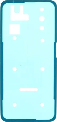 Produktbild von Kleber Rückseite für Xiaomi Redmi Note 11 - Doppelseitig Klebeband Klebestreifen Backcover Schwarz