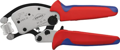 Obrázok produktu pre KNIPEX 97 53 18 SB Aderendhülsen-Presszange 0.14-16qmm