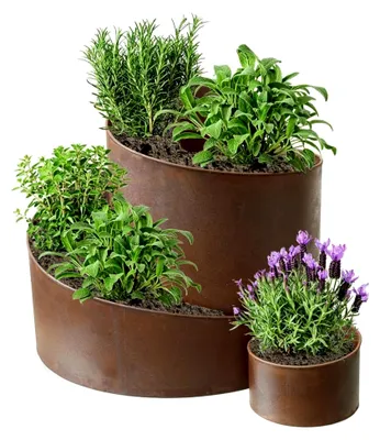 Produktbild von Kräuterspirale aus Metall 58,5x43x41cm