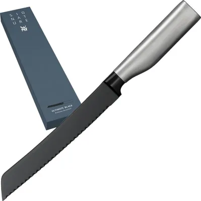 Image de WMF Ultimate Black Brotmesser, 19 cm 3201112333 4000530738820
