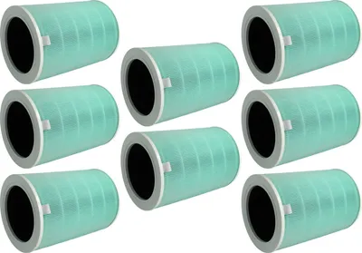 Produktbild von vhbw 8x H13 Filter kompatibel mit Doctor-San X3, X2 Luftreiniger - Ersatz-Filter mit integriertem Aktivkohle-Filter