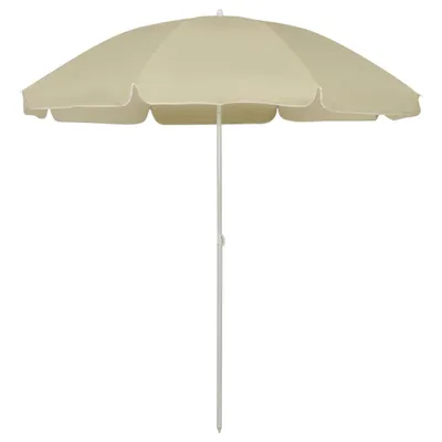 Obrázok produktu pre Plážový slnečník, pieskovo žltý 240 cm