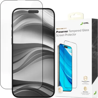 Zdjęcie produktu dla Szkło Hartowane do Apple iPhone 16 Pro JCPAL Preserver na Cały Ekran
