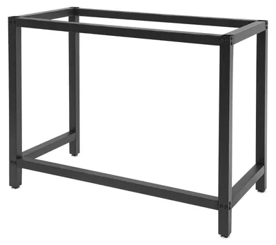 Produktbild von Stahl Werkbank - Rechteckiges Tischgestell - 100 x 50 x 80 cm - Schwerlast Untergestell - Für Tischplatten, Werkstatt, Lager