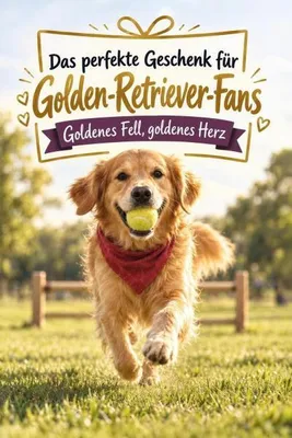 Produktbild von Das perfekte Geschenk für Golden-Retriever-Fans
