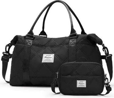 Zdjęcie produktu dla Wodoodporna torba sportowa 40 x 20 x 25 cm, czarna, damska