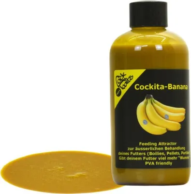 Produktbild von Cockbaits Cockita Banana Liquid 250 ml