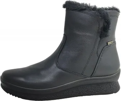 Produktbild von Imac Damenschuhe Stiefel Gefüttert Schwarz Freizeit, Schuhgröße:36 EU