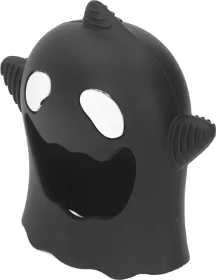 Image de Baby Halloween Ghost Mitten Teether Infant Cute Soft Silicone Teether Chew Toy for Sucking Needs Black