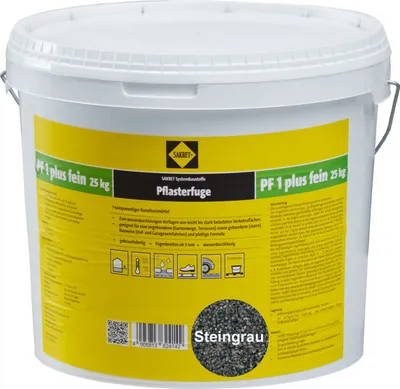 Immagine prodotto di SAKRET Pflasterfugenmörtel PF1 Plus FEIN Steingrau 25kg