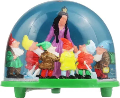 Produktbild von Schneekugel Schüttelkugel Märchen Schneewittchen Schneegestöber