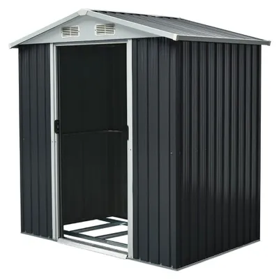 Produktbild von HOME DELUXE - Geräteschuppen BOHIO - Größe: L - Maße 204 x 131 x 190 cm , Raumfläche 2,5 m², inkl. Fundament I Gerätehaus Gartenschuppen Gartenschrank