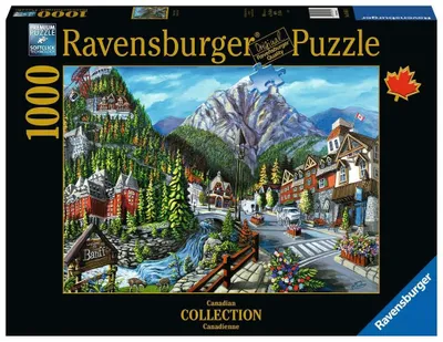 Produktbild von Ravensburger - Puzzle Witamy w Banff 1000 elem. 16