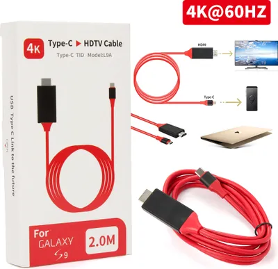 Produktbild von 4K MHL Type C zu HDMI USB C auf HDMI HDTV TV Kabel Adapter Konverter für Macbook Android Huawei Samsung