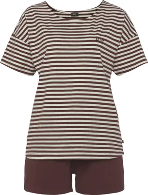 Produktbild von H.I.S. Shorty 2 -teilig bordeaux Größe 32/34