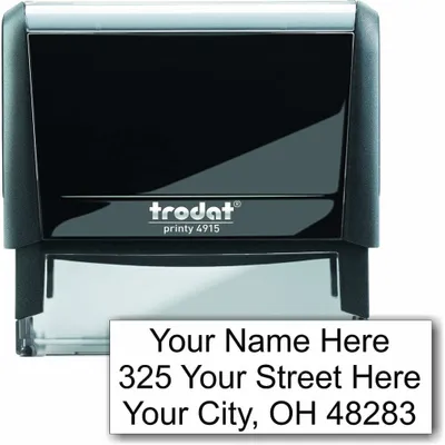 Produktbild von trodat Textstempel, individualisierbar printy 4915 selbstfärbend schwarz