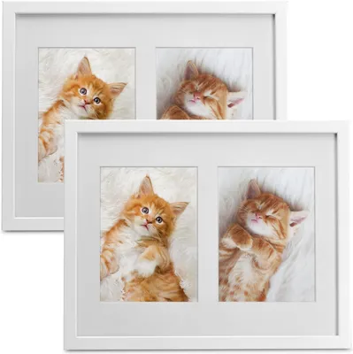 Immagine prodotto di Bomoe Cornice doppia per 2 foto Galeria, 13x18 cm, bianca