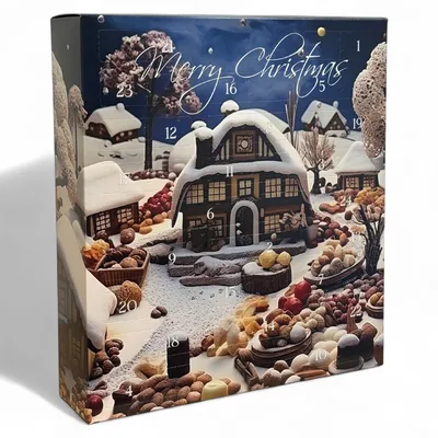 Produktbild von C&T Snack Adventskalender 2026 – 24 Snacks, Mandeln & Schokolierte Nüsse