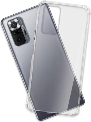 Produktbild von TPU Hülle Clear Armor Soft Case für Xiaomi Redmi Note 10 Pro (M2101K6G), Note 10 Pro Max (6.67'') - transparent