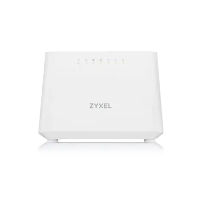 Produktbild von Zyxel EX3301-T0, Wi-Fi 6 (802.11ax), Dual-Band (2,4 GHz/5 GHz), Ethernet/LAN, ADSL, Weiß, Tabletop-Router
