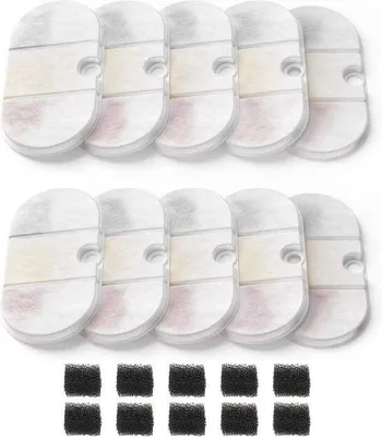 Produktbild von Famanu Ersatzfilter für PETLIBRO Wasserfontäne - 10er Pack
