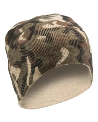 Produktbild von MIL-TEC® Beanie Mütze Strickmütz Damen Herren Woodland