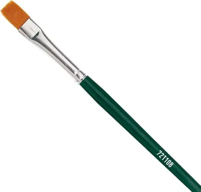 Zdjęcie produktu dla KREUL Haarpinsel Hobby Line BASIC, Nylon, flach, Gr. 8