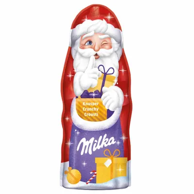 Produktbild von Milka Weihnachtsmann Knusper 95g