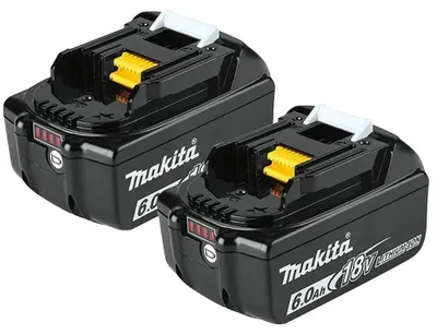 Produktbild von Lithium-Ionen-Batterie, 6000mAh, 18V Kompatibilität, Makita 6AX2, 18V-d
