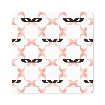 Produktbild von MuchoWow® Mauspad Mousepad Karneval - Muster - Masken 20x20 cm - Mousepads - Maus Mat - Pad - Mausunterlage - Desk Mat - Bureauartikeln