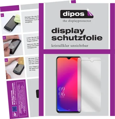 Obrázek produktu pro 5x čirá ochranná fólie displeje pro Doogee X95 ochranná fólie displeje dipos