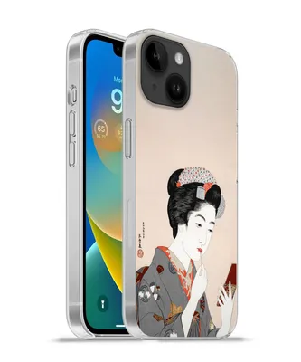 Produktbild von MuchoWow® Handyhülle Schutzhülle Hülle für Apple iPhone 14 - Softcase Japanisch - Frau - Make-up - Altmodisch Silikon Softcase Handy Hülle - Mobiltelefonhülle