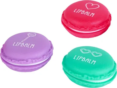 Produktbild von Create It! Candy Lippenbalsam Macaron-Box, 3 Stück