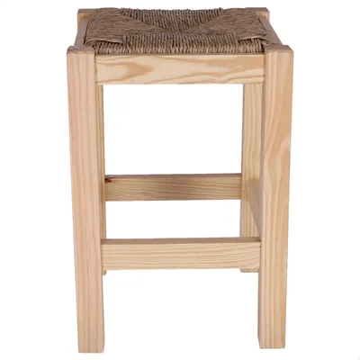 Rustike Holzkiste, unbehandelt, 32,5 x 32,5 x 48,5 cm