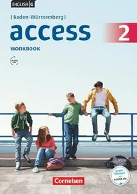 Immagine prodotto di English G Access Band 2: 6. Schuljahr - Baden-Württemberg - Workbook Audios online
